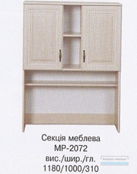Надставка (буфет) ШКН-1028 Оля - МДФ Патина   