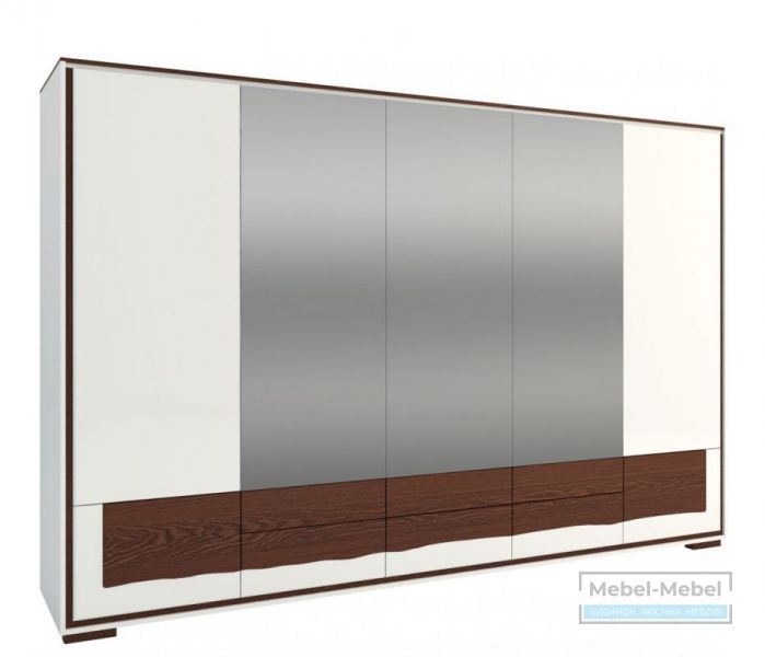 FLAMENCO Шкаф 5D с зеркалами MEBIN   
