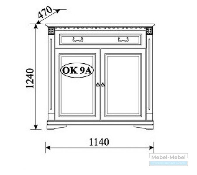 Комод OK-9A Orfeusz   