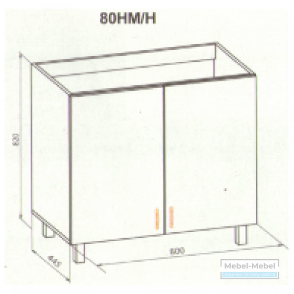 Нижняя секция 80Н Франческа MS   