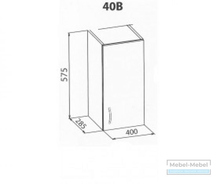 Верхняя секция 40В Алина MS   