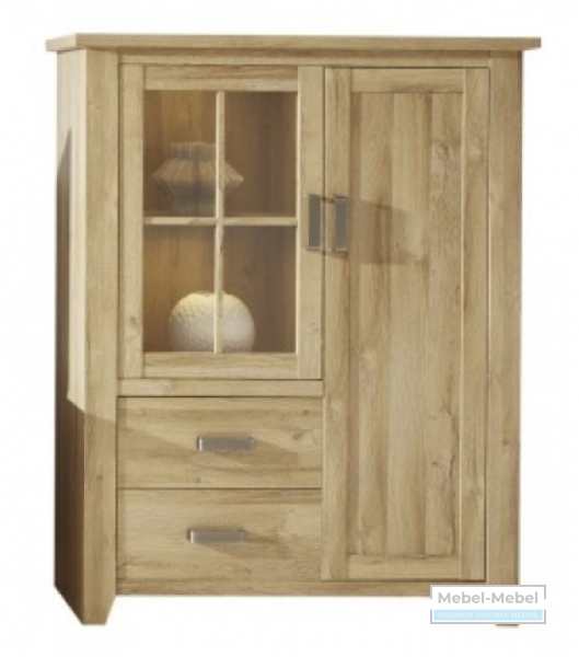 Витрина низкая 1d1w2s Canyon Mebelbos   