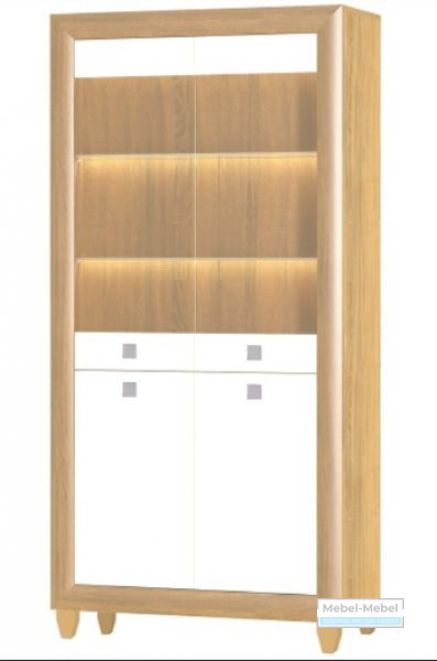 Витрина высокая 2d2w Dalia Mebelbos   