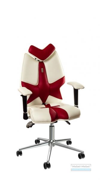 Кресло FLY (красный + белый)   
