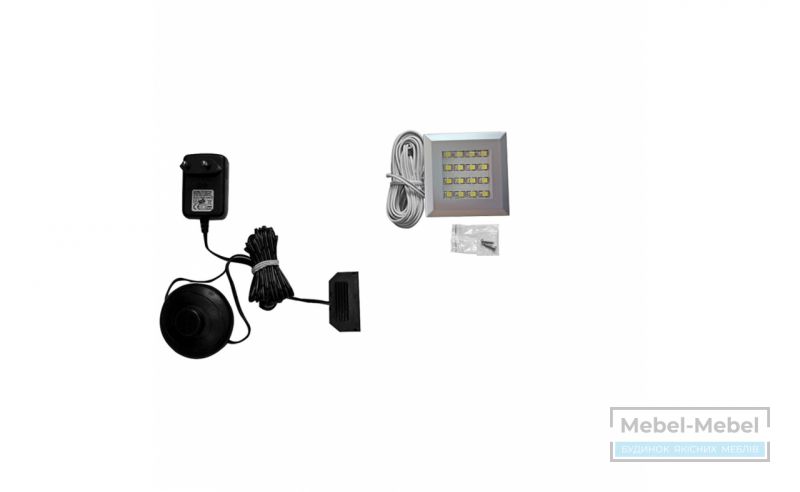 Комплект светодиодного освещения 1-точечный IZLED09-01-WK01   