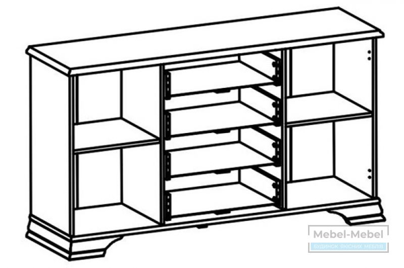 Комод KOM2D4S Idento   