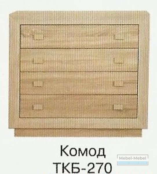 Комод ТКБ-270 Корвет Золотая Лоза   