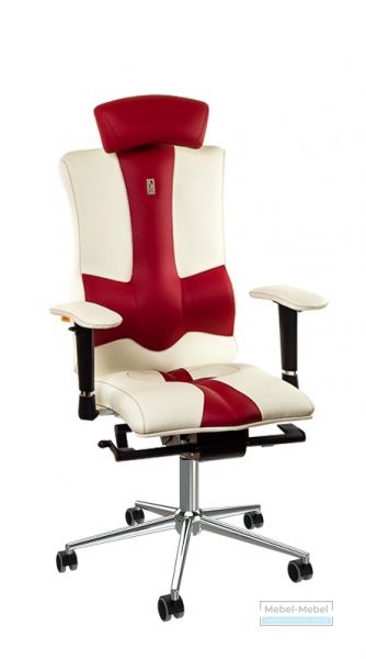 Кресло ELEGANCE (красный + белый)   