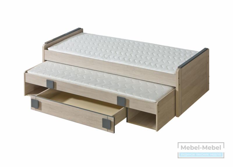 Кровать двухуровневая с ящиком G16 Gumi   