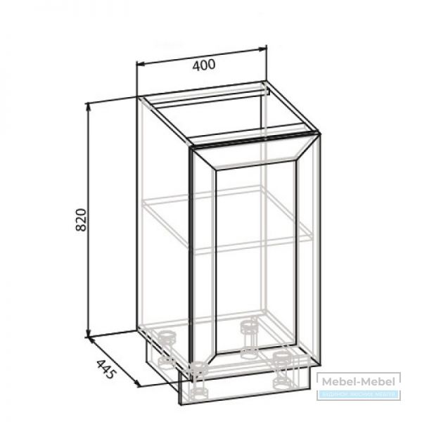 Низ с дверцей 40 Гранд   