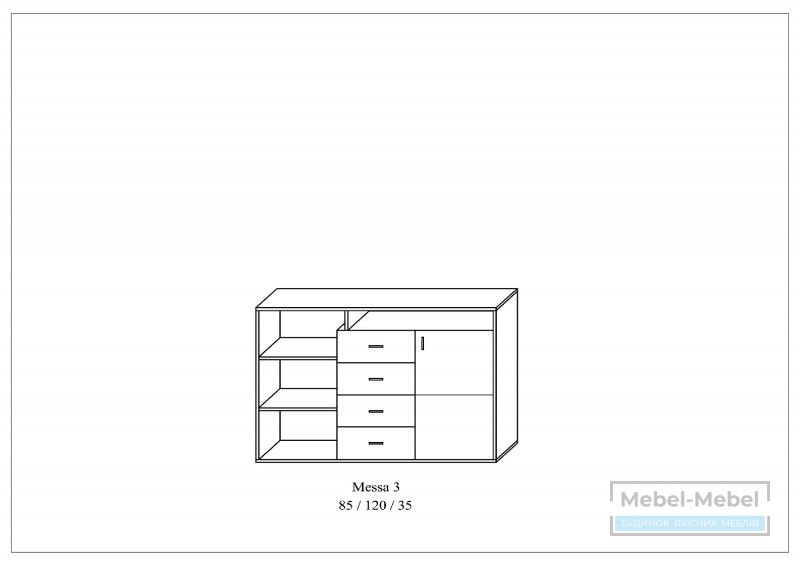 Комод 3 Messa Jurek   