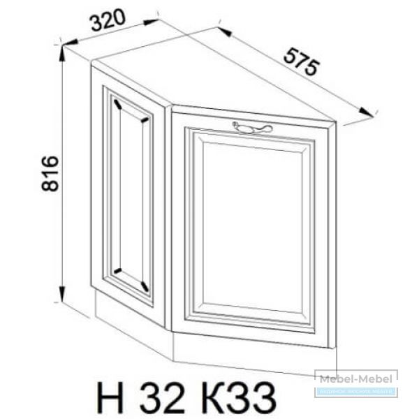 Нижняя секция Н 32 КЗЗ Роксана   