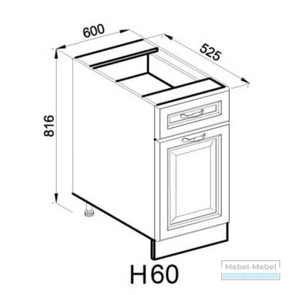 Нижняя секция Н 60 Роксана   