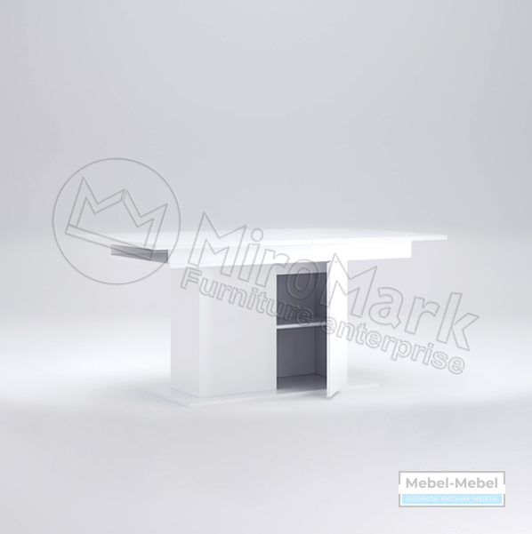 Стол столовый раздвижной трансформер с дверцами 1500х900 Рома Miromark   