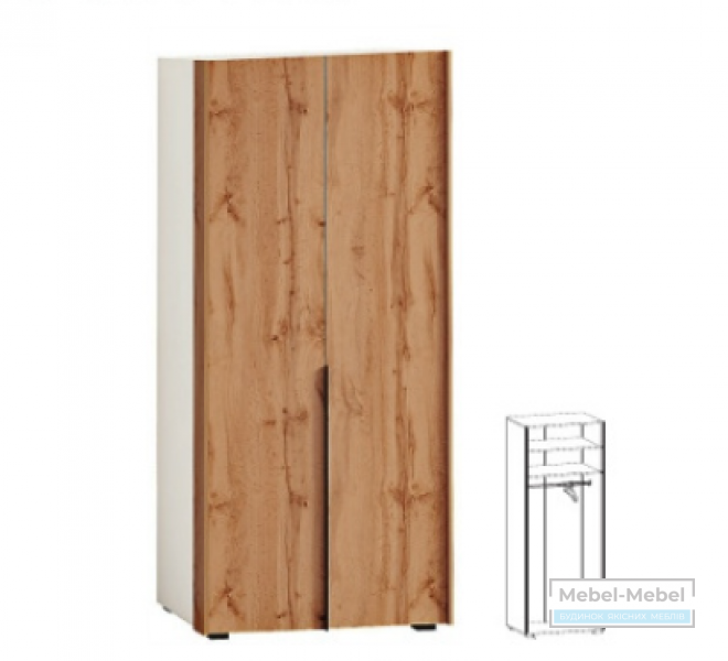 Шкаф 2Д.970 ДСП Оксфорд Комфорт Мебель   