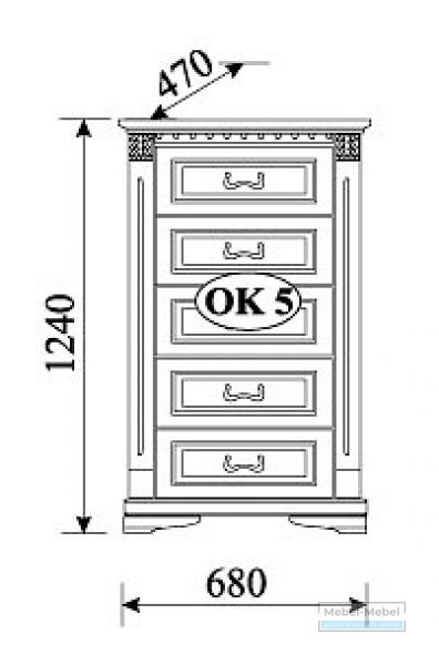 Комод OK-5 Orfeusz   