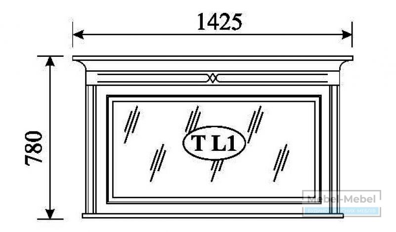 Зеркало T-L1 Tarantino   