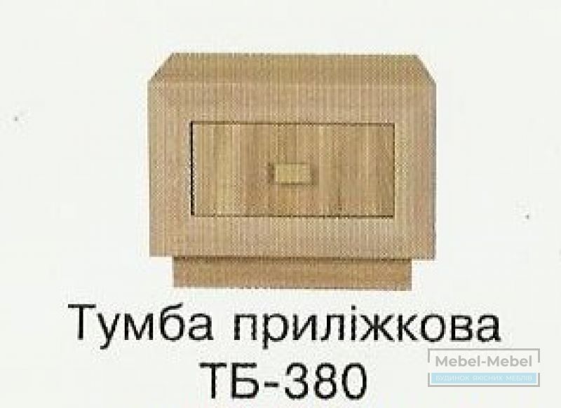 Тумба прикроватная ТБ-380 Корвет Акация   