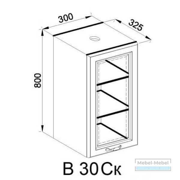 Верхняя секция В 30Ск Роксана   