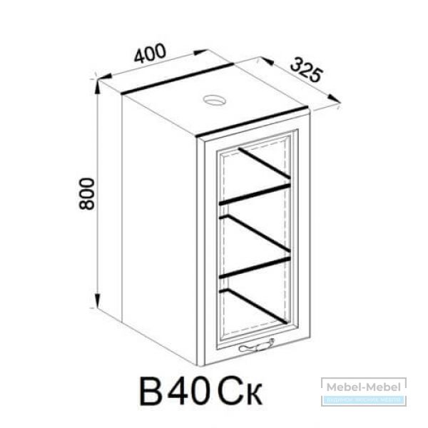 Верхняя секция В 40Ск Роксана   