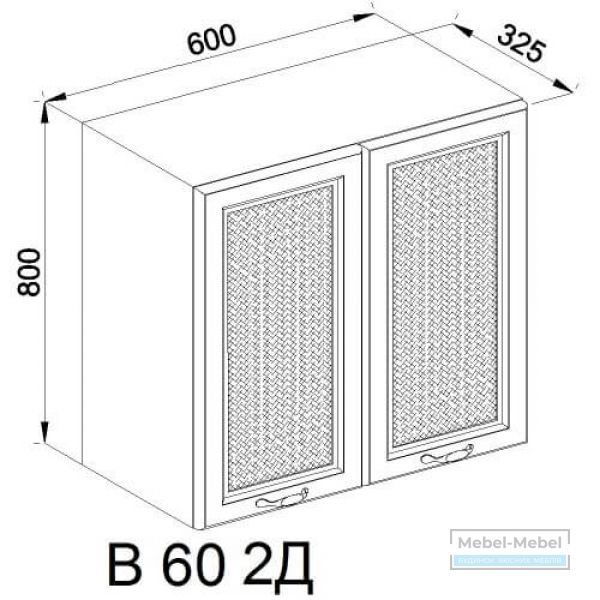 Верхняя секция В 60 2Д Роксана   