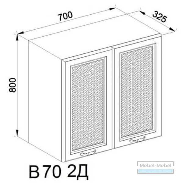 Верхняя секция В 70 2Д Роксана   